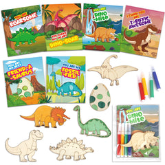 SANANT Valentine dinosaur wood crafts, perfect for classroom DIY projects.