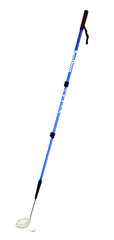 Sand Dipper blue 4-inch scoop basket captures tiny treasures on the shoreline.