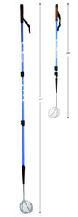 Sand Dipper removable scooper basket allows quick switch to a walking stick.