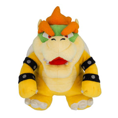 Sanei Bowser plush back view highlighting its durable stitching and finish.
