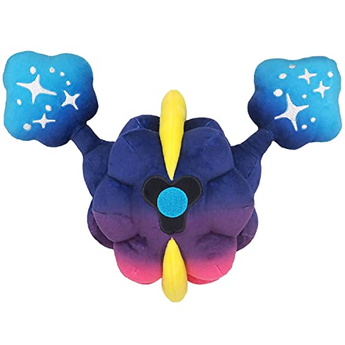 Sanei Cosmog plush packaging shot, ideal gift-ready presentation.