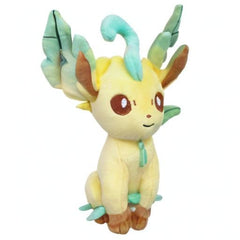 Sanei Leafeon plush size scale, easy to display on shelves.