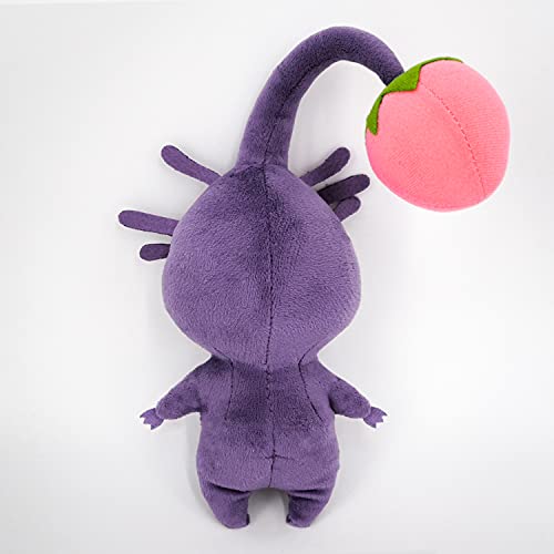 Sanei PK08 Purple Pixin plush toy close-up fabric texture feels cozy