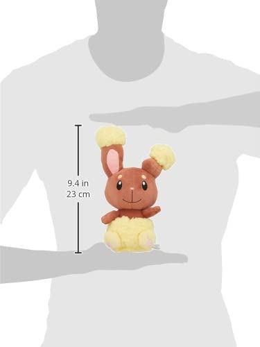 Sanei Pokemon Buneury plush packaging view shows official retail packaging.