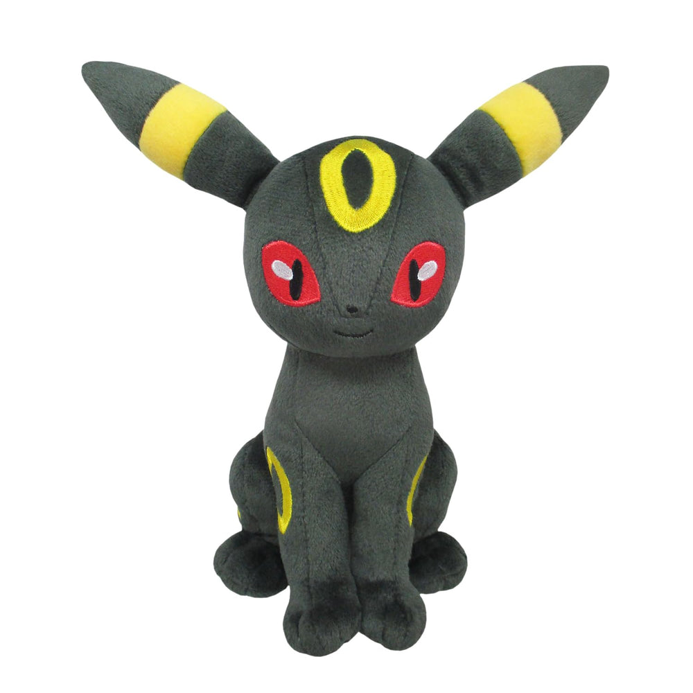 Sanei PP122 Umbreon Plush eyes glow softly for cozy night display