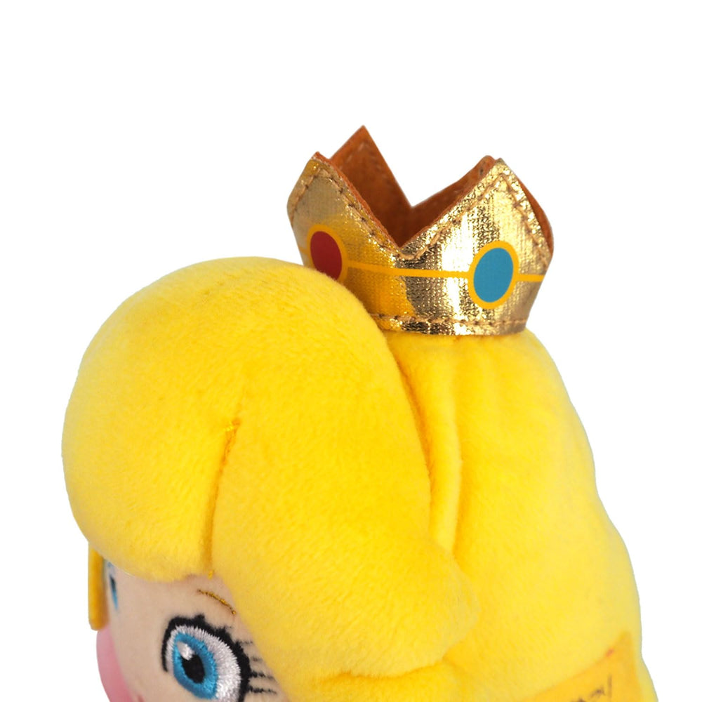 Sanei Princess Peach officially licensed plush for fans and collectors.