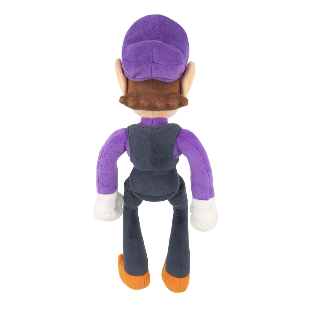 Sanei Waluigi plush tag close-up shows official All Star logo