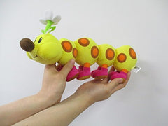 Sanei Wiggler side profile plush, compact 13-inch size for shelves.