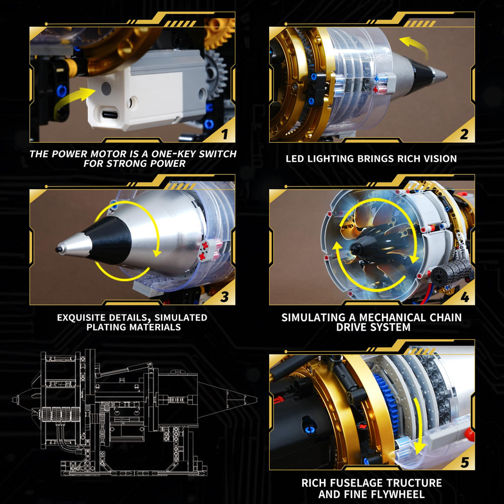 SANGQAOFU app-controlled motor enables interactive thruster modes and synchronized sounds.