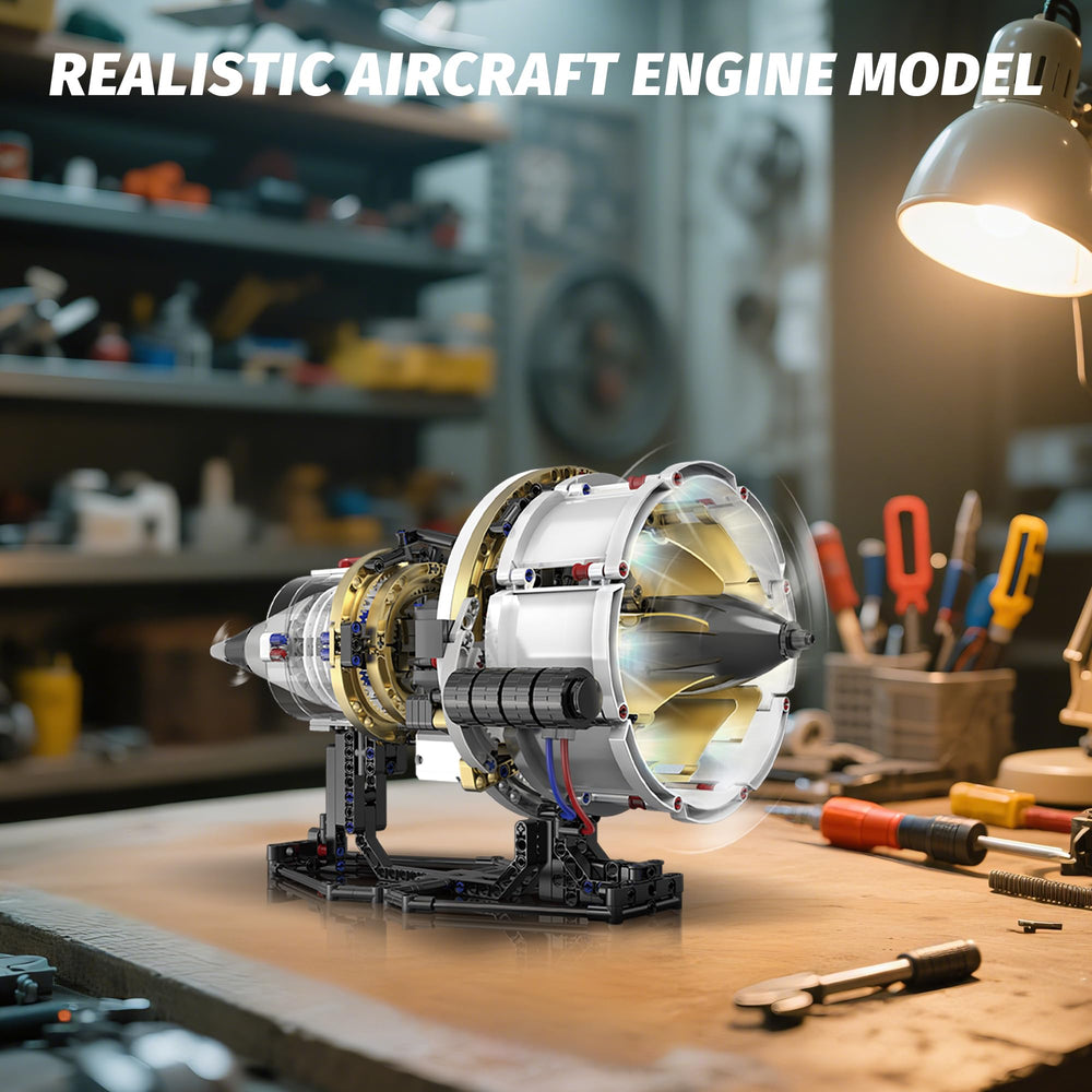 SANGQAOFU turbo kit detail highlights scale accuracy and realism for curious builders.