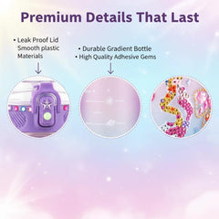 Sanilinwild cartoon stickers brighten bottles and backpacks.