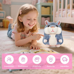 SANJOIN hamster dimensions indicating compact play space and easy storage.