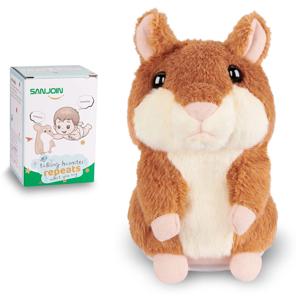 SANJOIN Talking Hamster brown CPC safety certification for peace of mind