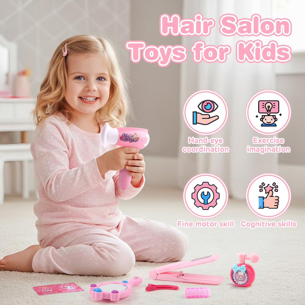 Sanlebi Pink storage bag keeps all accessories organized.