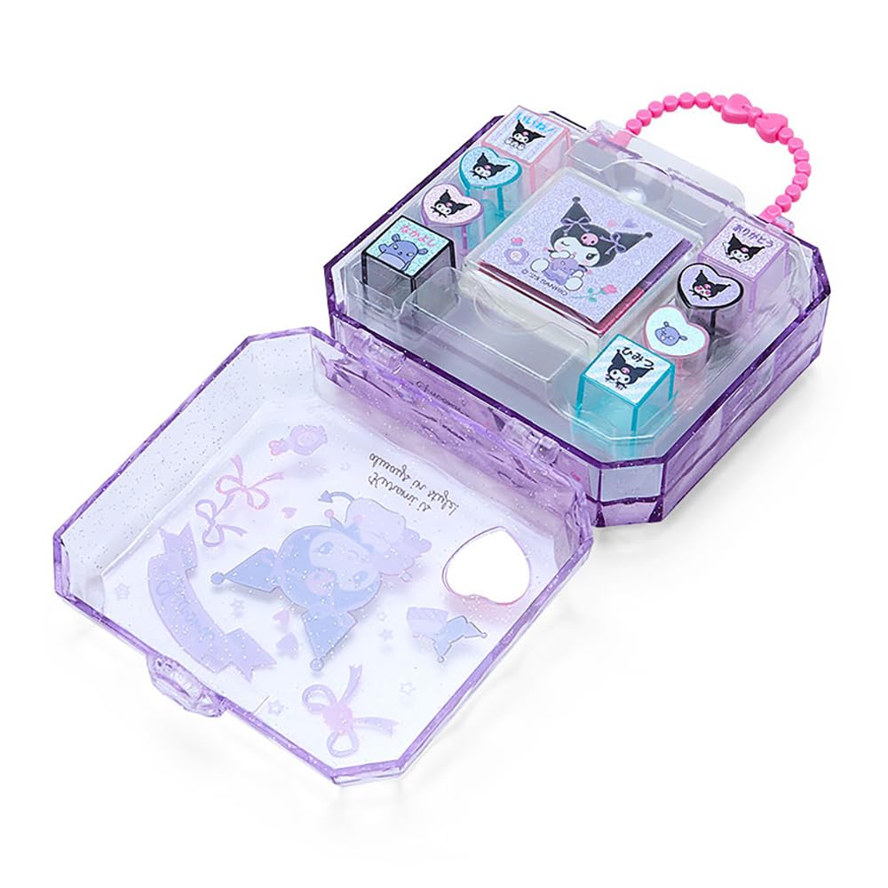 Sanrio Chromi Stamp Set laid out for quick, easy crafting layouts.