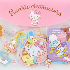 Sanrio Characters Seal and Case Set with compact dimensions ideal for pockets and on-the-go use.