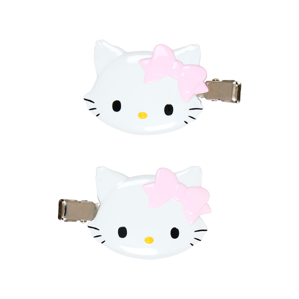 Sanrio Charmy Kitty bangs clip left-facing securely holds bangs during cleansing