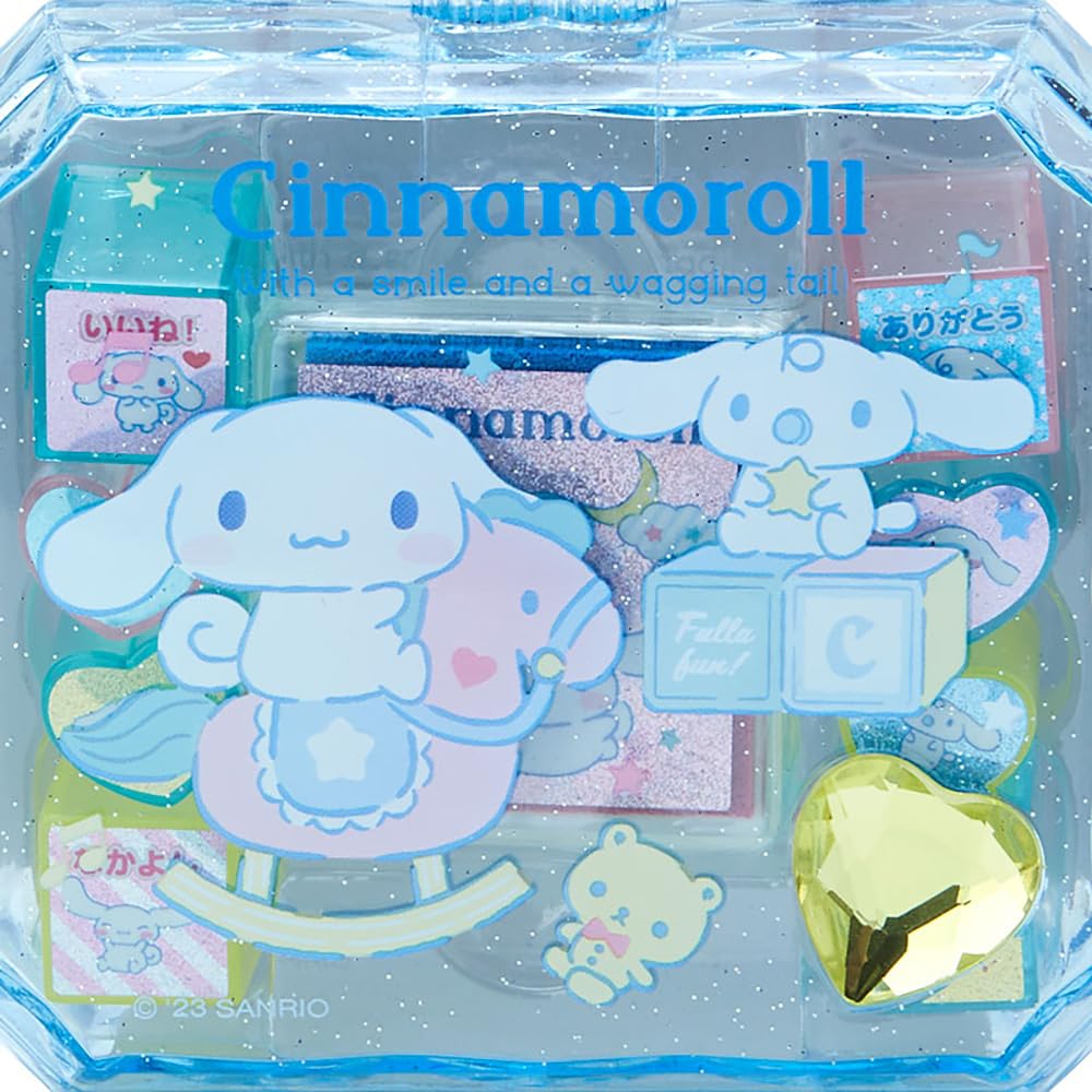 SANRIO Cinnamoroll Stamper Kit Sparkly Jewel Cut adds shine to crafts