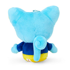Sanrio Eddy Mascot Holder fabric detail shows soft polyester texture