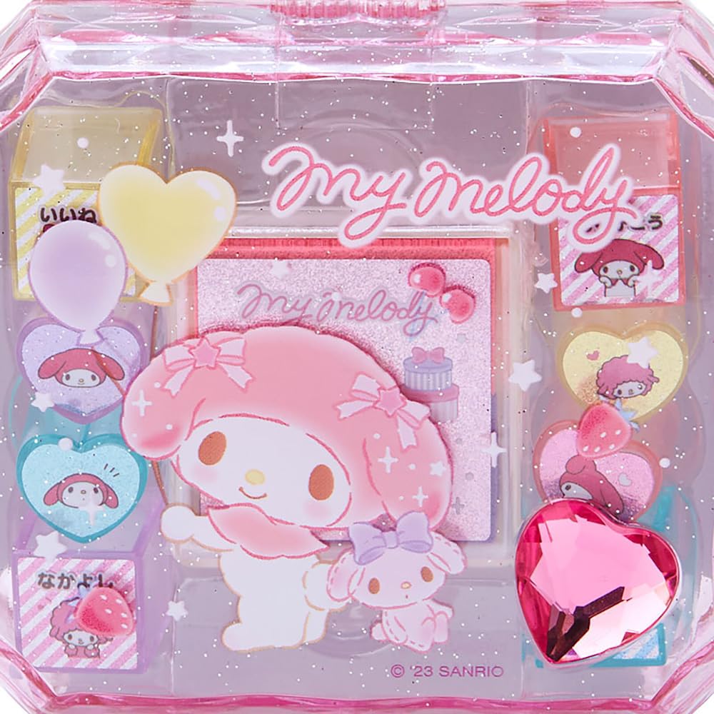 Sanrio My Melody stamps arranged for imaginative summer activities and crafts.