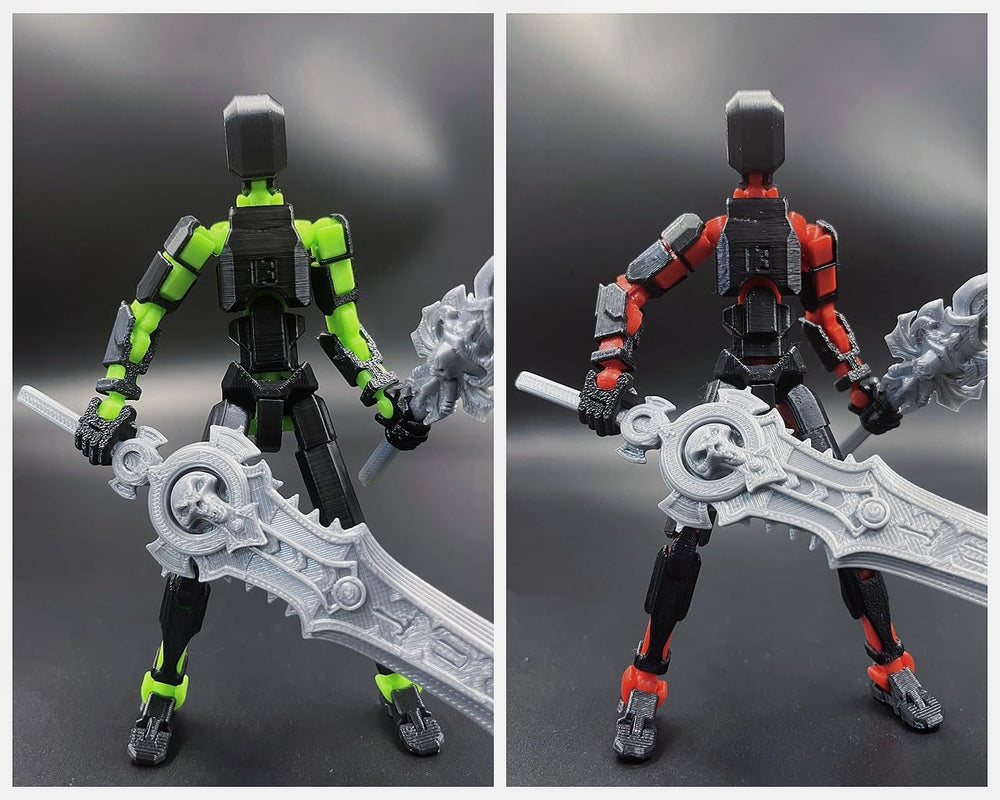 SANSGOUP T13 3D printed figure built with durable PETG materials.