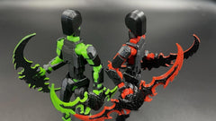 SANSGOUP T13 assembled action figure with movable joints for varied poses.