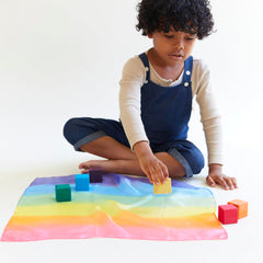 Sarah's Silks mini playsilk bath-time 21—soft, non-toxic fun during tub adventures