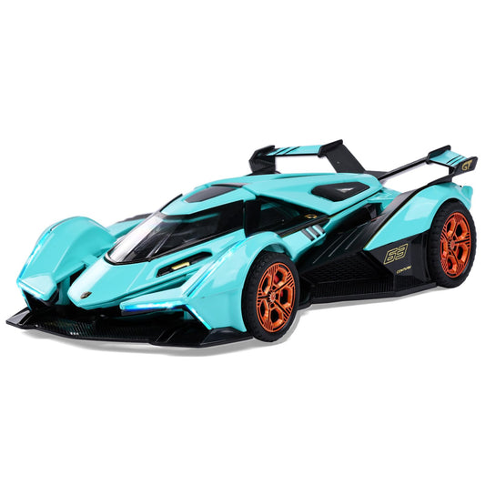 SASBSC Lambo V12 toy car with light and sound boosts imaginative play at home.