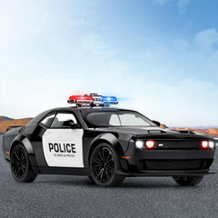 SASBSC Police Car Toy rotating steering wheel for hands-on control