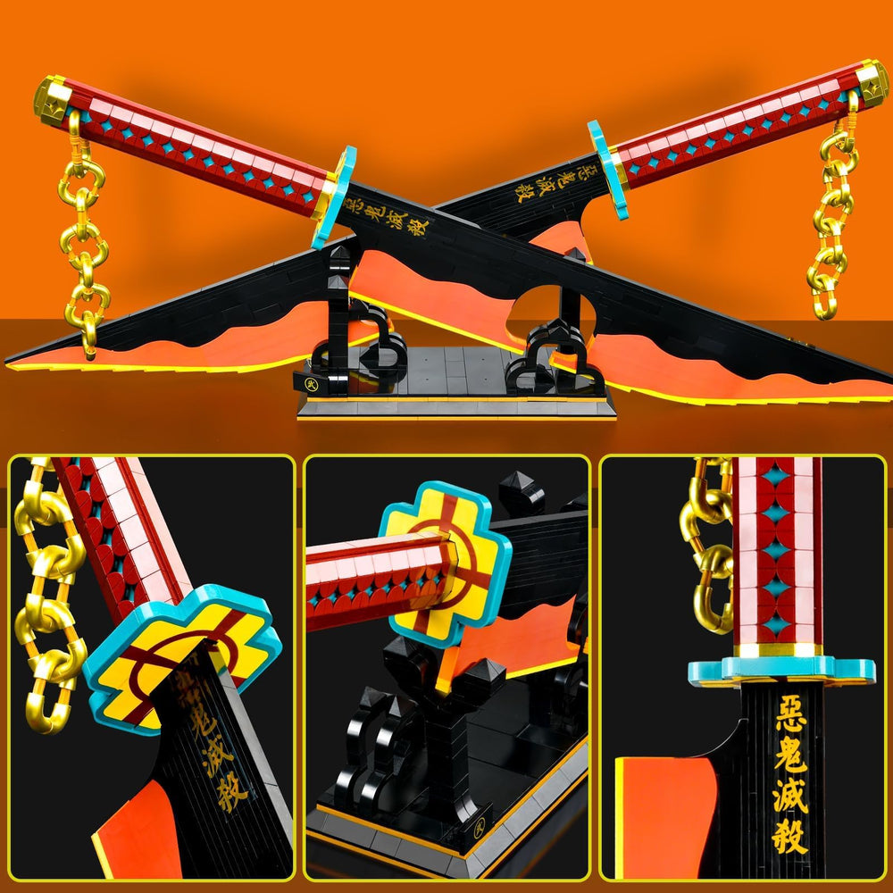 SATHIBI Demon Sword handle and blade showcase precise construction and tactile feel