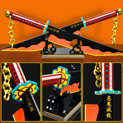 SATHIBI Demon Sword handle and blade showcase precise construction and tactile feel