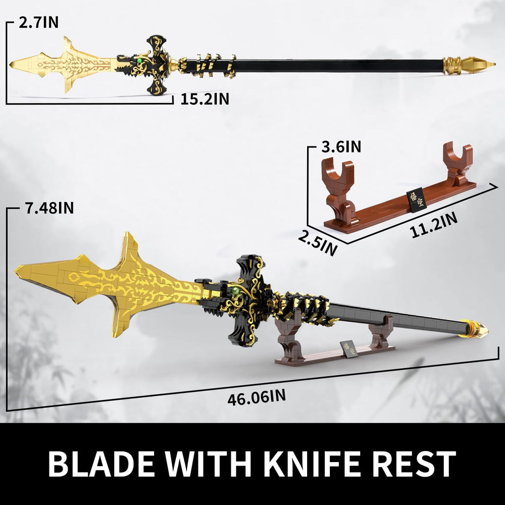SATHIBI Demon Swords assembly guide provides clear, step-by-step directions.