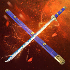 SATHIBI Yamato sword building set display on stand for anime homage