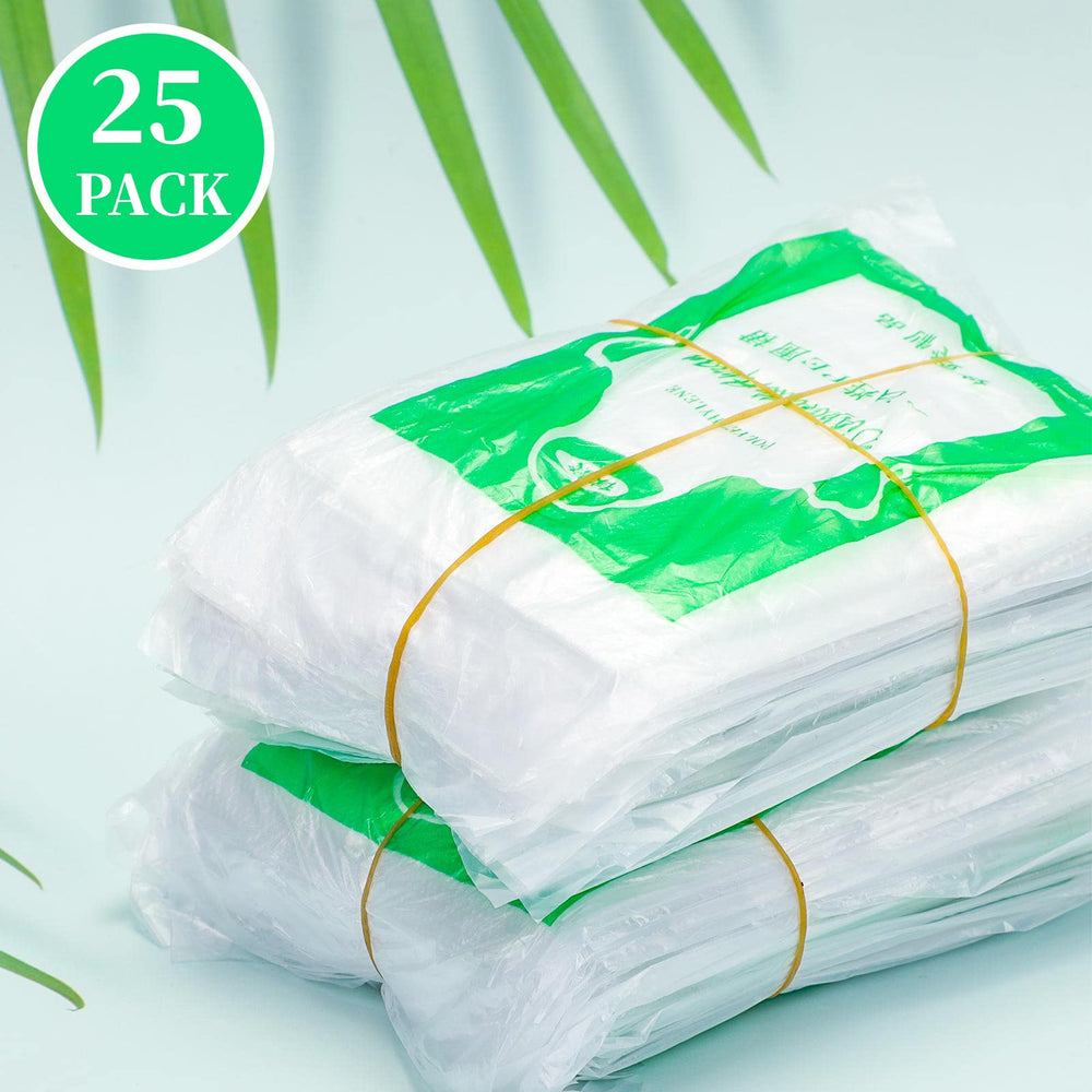 SATINIOR 25-pack disposable aprons for classrooms and home activities