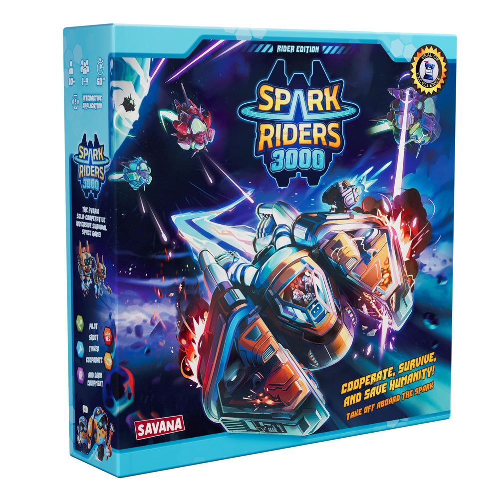 SAVANA Spark Riders 3000 damage tokens track threats