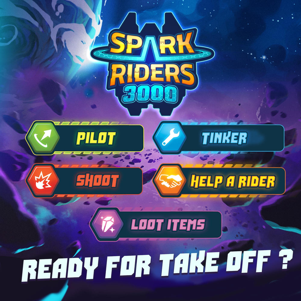 SAVANA Spark Riders 3000 equipment cards in use