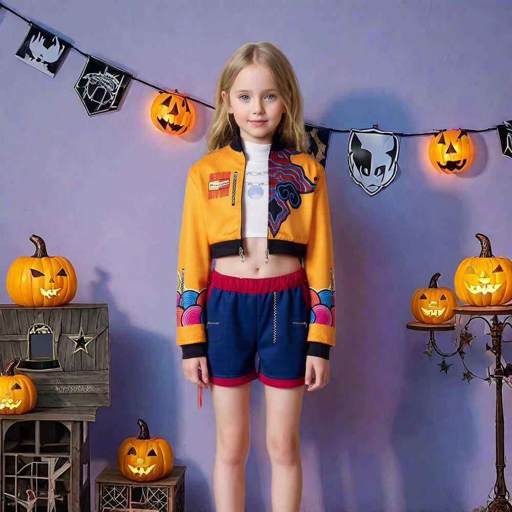 SAVITO Pop Idol prints and colors ideal for Halloween and performances.