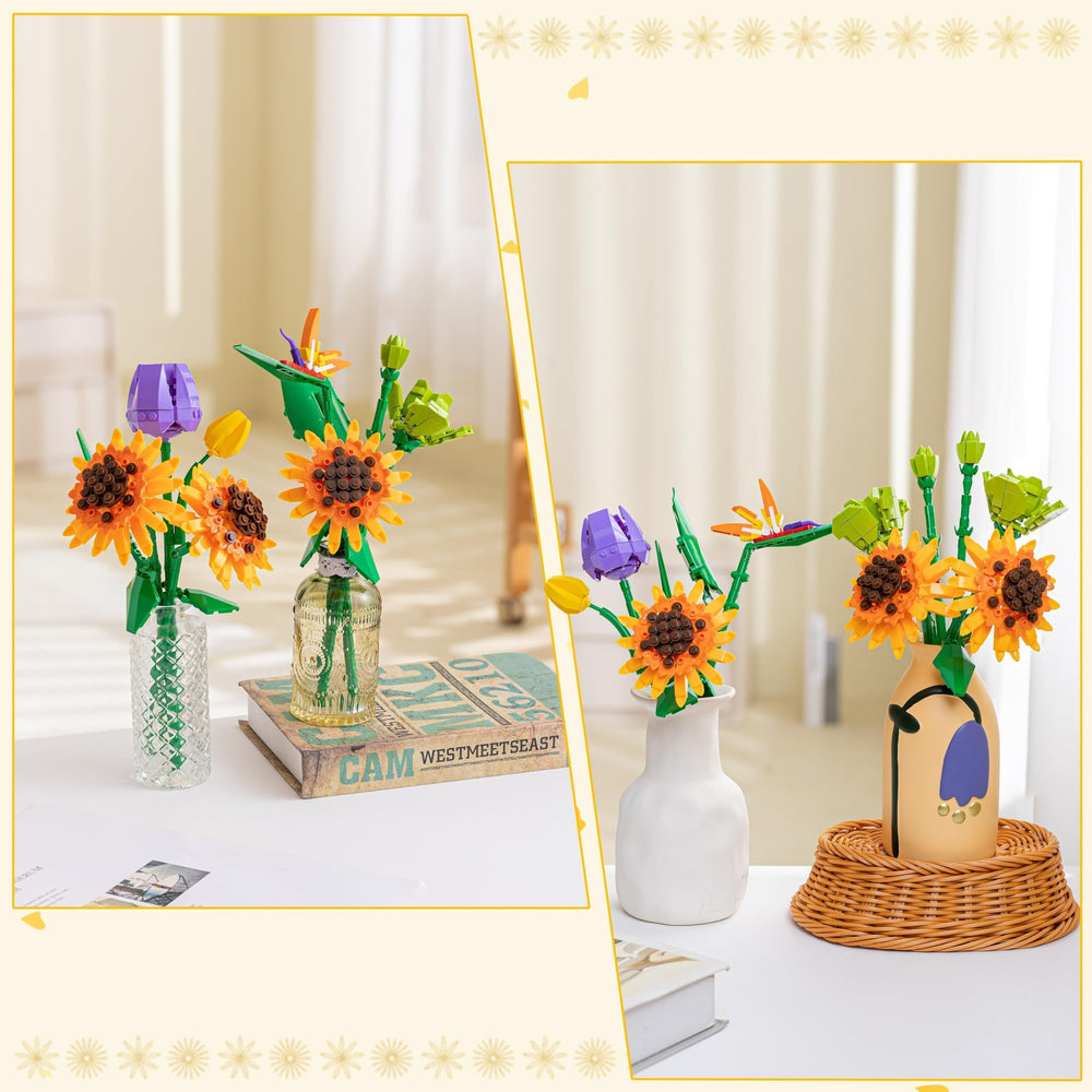 Sawaruita eco-friendly ABS blocks for pollen-free, long-lasting artificial florals.