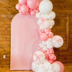Saxuxu bow-printed balloons add feminine charm to celebrations
