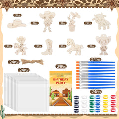 Saypacck mini watercolor paintings six colors for decorating each figure