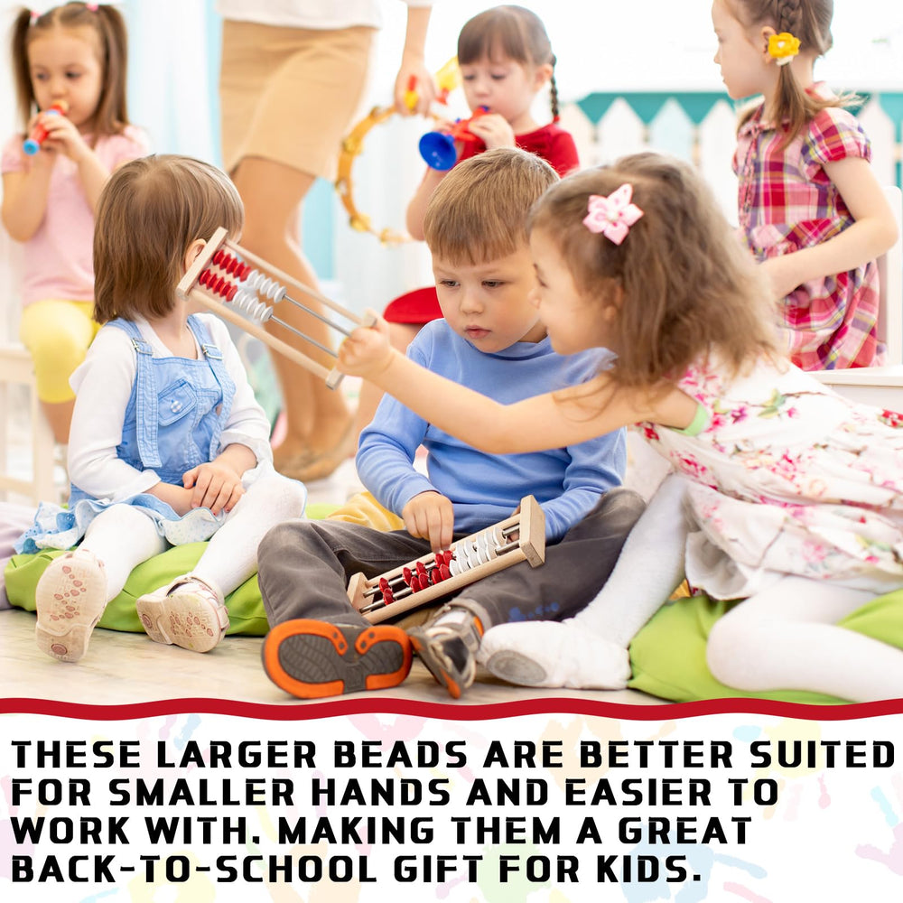 Saysurey 20-bead abacus supports early math skills development.
