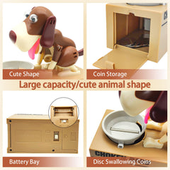 SAYTAY coin bank twist latch at the base enables easy retrieval of saved coins.