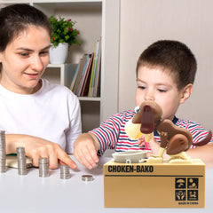 SAYTAY safe materials money bank is built with kid-friendly construction.