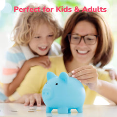 Sbrvaniy piggy bank available in multiple colors for rooms