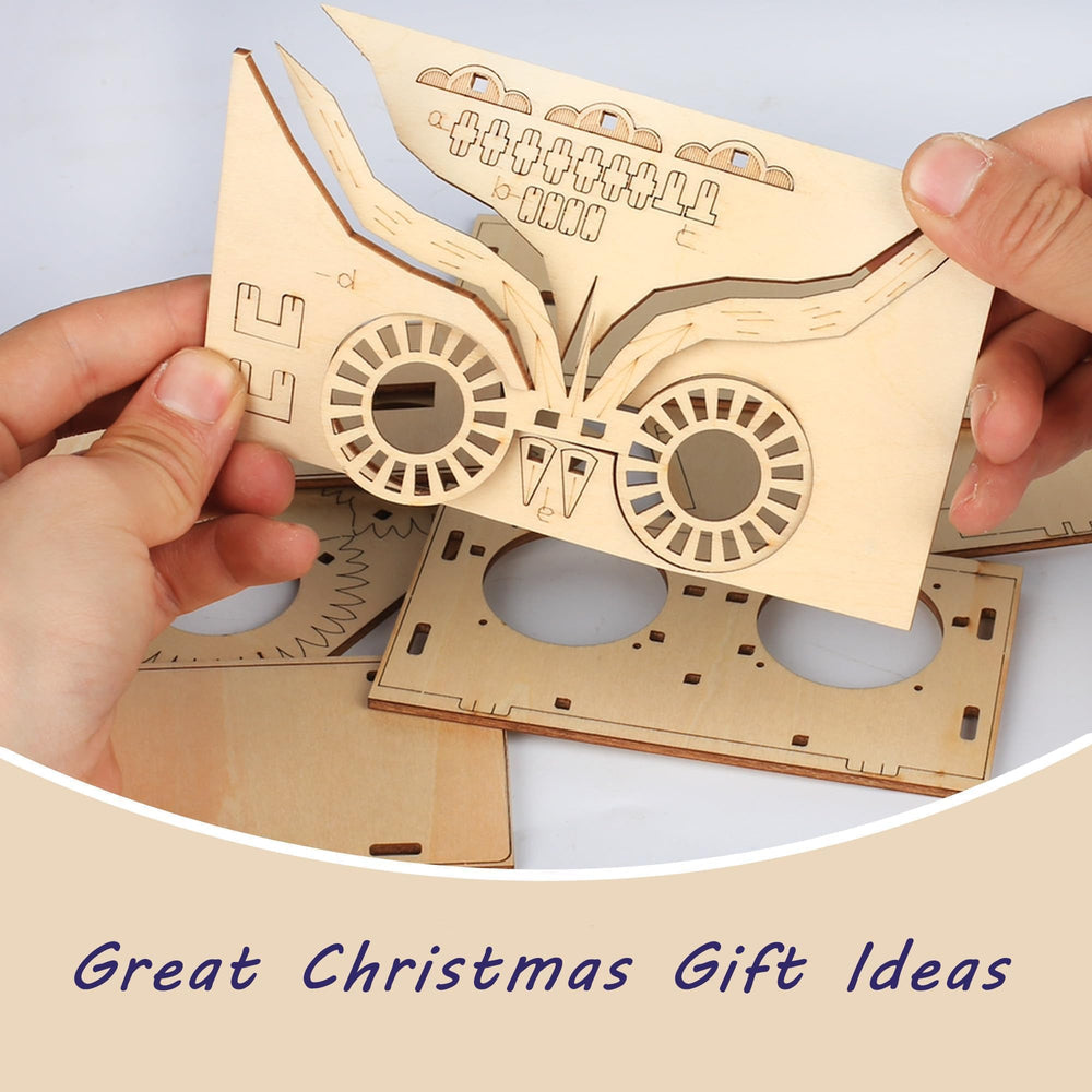 SCAEMO Owl instruction booklet open for clear guidance.
