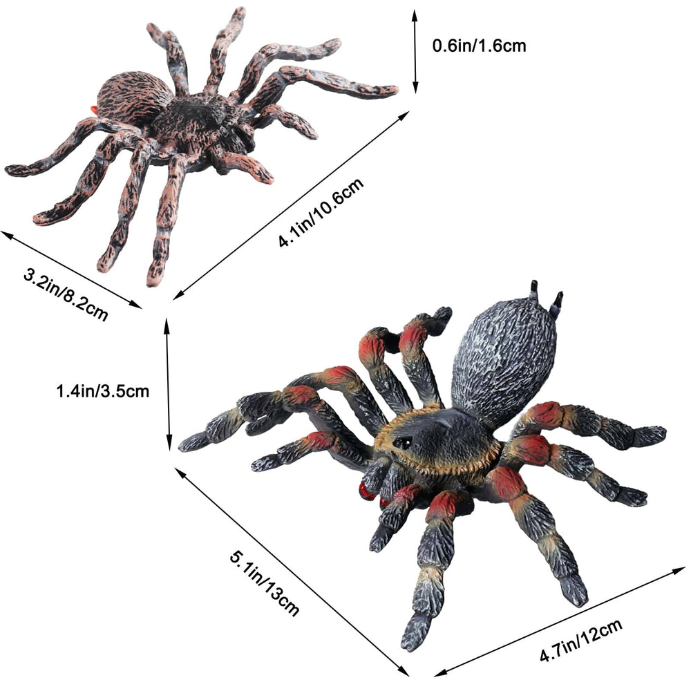 SCAHOW realistic spiders set offers durable figures for pretend play