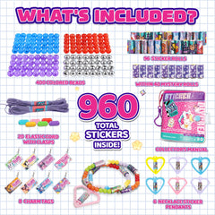 Scarmat bracelet-making-kit sparks creativity as kids craft wearable art with friends.