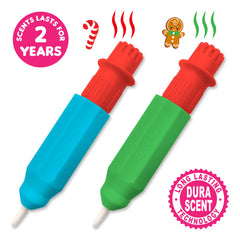 Scentco Water Magic Candy Cane pen, gourmet scent enhances sensory coloring