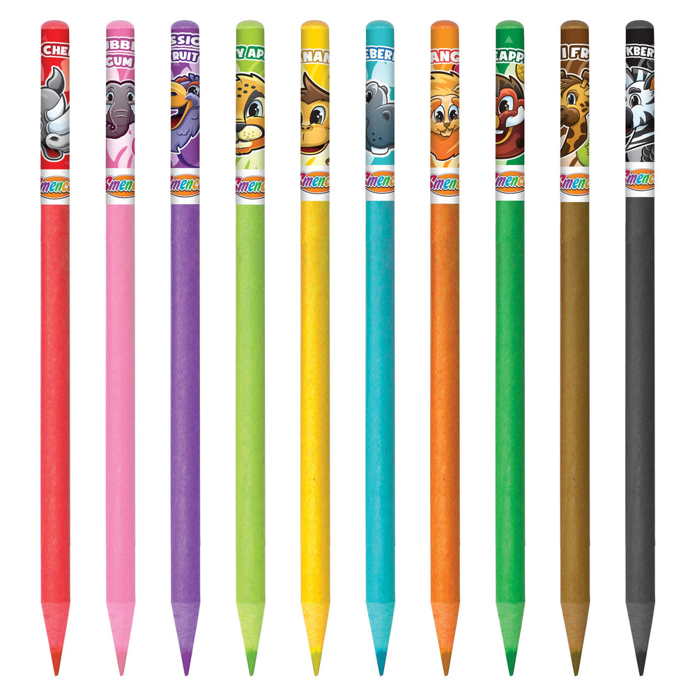 Scentco Safari Smencils classroom incentives pictured for rewards and motivation.