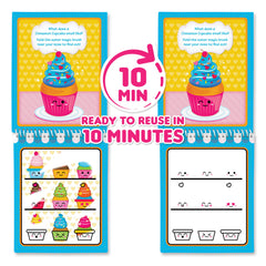 Scentco Water Magic color pages open with vivid hues on display.